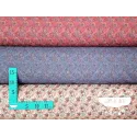 Acolchado reversible Flores y Cachemires