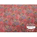 Acolchado reversible Flores y Cachemires