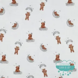 Muselina infantil Osos