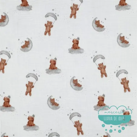 Muselina infantil Osos