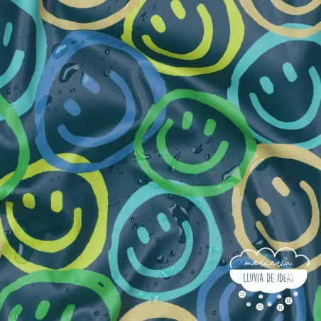 Tela impermeable Raincoat Smiles