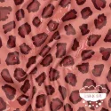 Tela impermeable Raincoat Animal Print fondo rosa