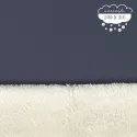 Tela impermeable forrada con pelo