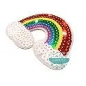 Parche Termoadhesivo Con Lentejuelas - Arco Iris