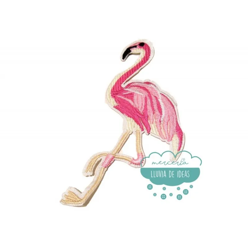 Parche bordado termoadhesivo - Flamenco