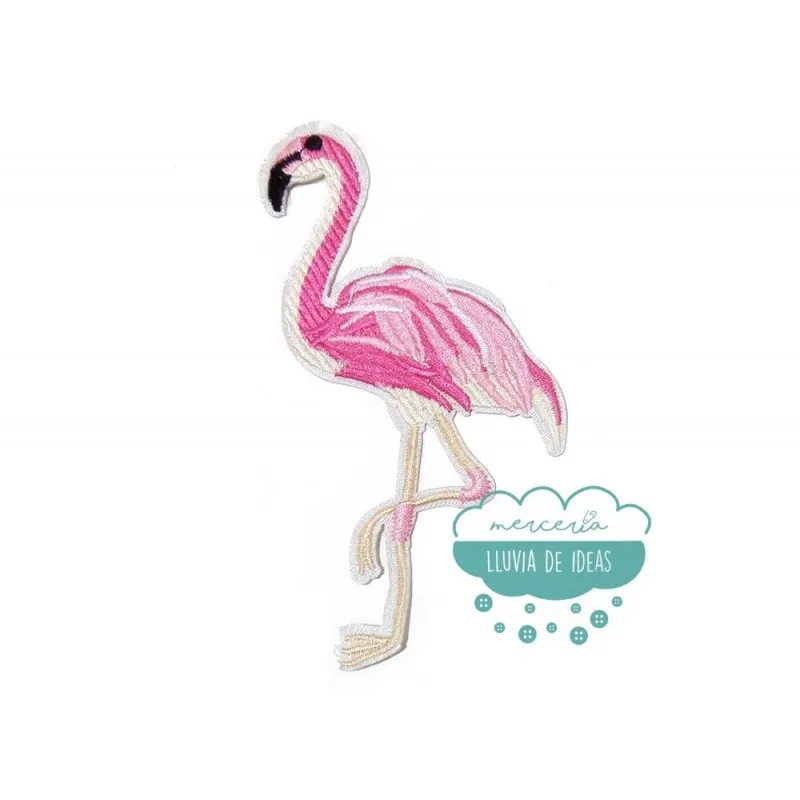Parche bordado termoadhesivo - Flamenco