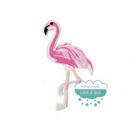 Parche bordado termoadhesivo - Flamenco