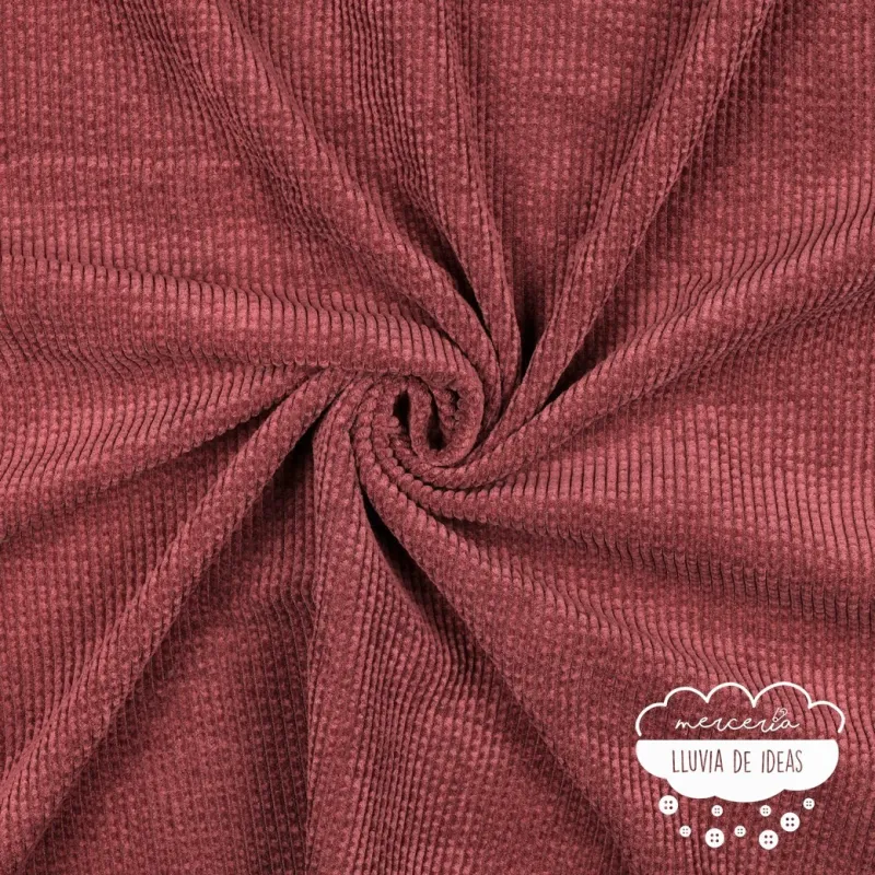 Pana forrada con pelo Color burgundy