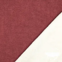 Pana forrada con pelo Color burgundy