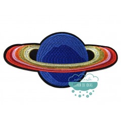 Parche bordado termoadhesivo - Saturno