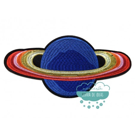 Parche bordado termoadhesivo - Saturno