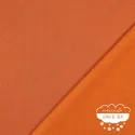 Punto sudadera liso perchado Color naranja teja