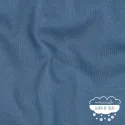 Punto sudadera liso perchado Color azul vaquero 