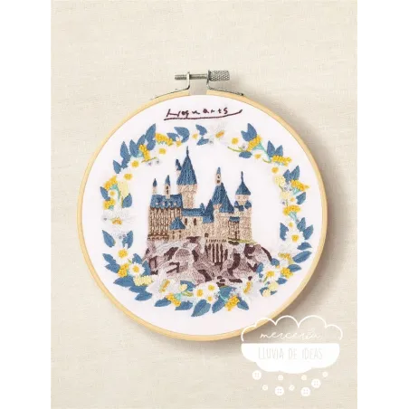 Kit de bordado Harry Potter - El Castillo de Hogwarts DMC