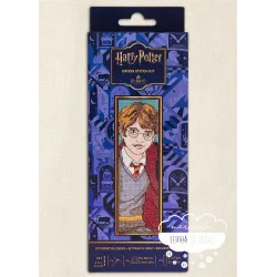 Kit punto de Cruz Harry Potter Marcapáginas DMC
