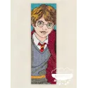 Kit punto de Cruz Harry Potter Marcapáginas DMC