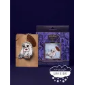 Kit punto de Cruz Llavero Harry Potter Hedwig DMC