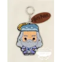 Kit punto de Cruz Llavero Harry Potter Dumbledore DMC
