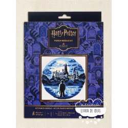 Kit Punch Needle Harry Potter Castillo de Hogwarts DMC