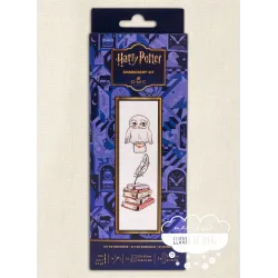 Kit iniciación bordado Harry Potter Marcapáginas Hedwig DMC
