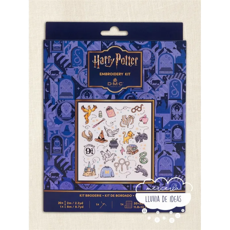 Kit bordado Harry Potter Imágenes DMC
