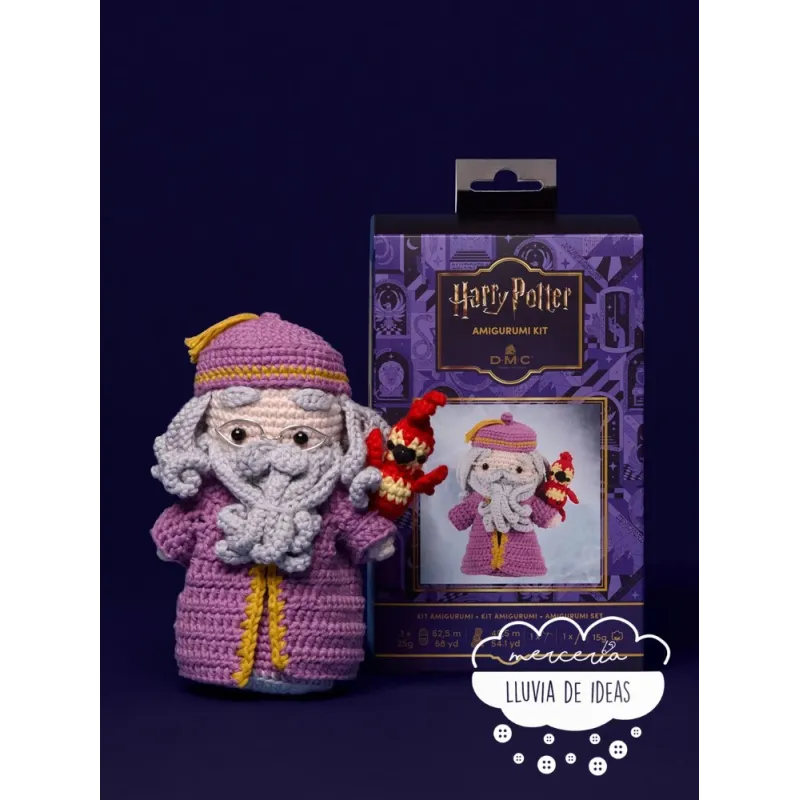 Kit Amigurumi Harry Potter Albus Dumbledore DMC