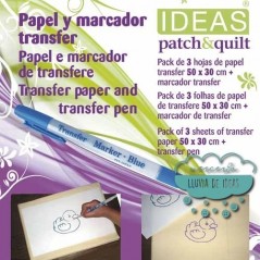 Papel y marcador transfer - Ideas