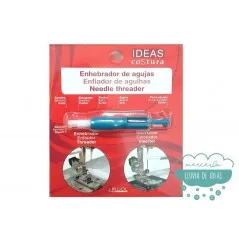 Enhebrador y colocador de agujas para máquina de coser