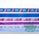 Cinta de raso o satén estampado - Colección Frozen Disney