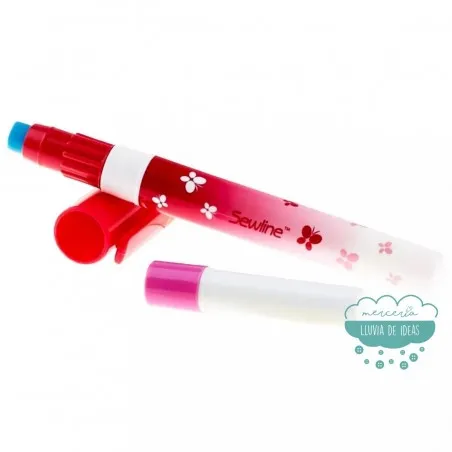 Pegamento Textil Soluble En Barra Sewline - Color Azul