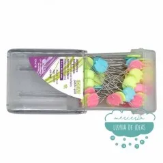 Alfileres cabeza plana de tulipanes