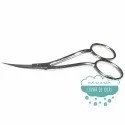 Tijera de bordar doble curva 4"