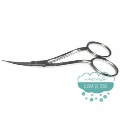 Tijera de bordar doble curva 4"