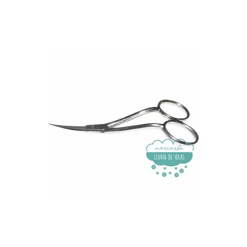 Tijera de bordar doble curva 4"