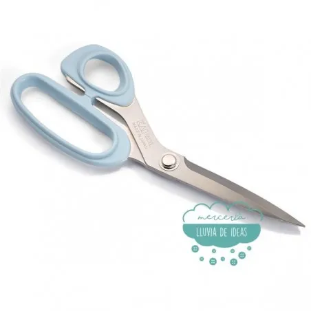Tijeras para zurdos de costura profesional Prym - Tono mango gris 8"