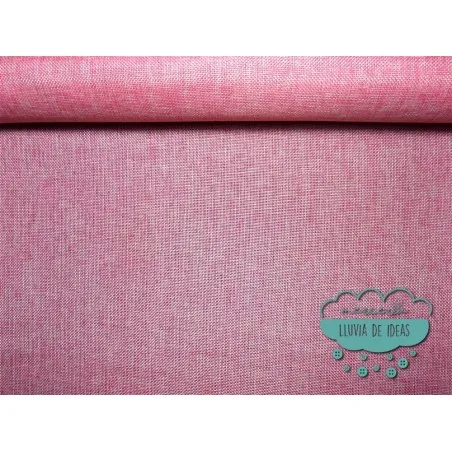 Tejido de yute - Color fucsia jaspeado