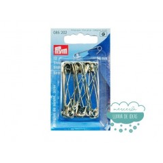 Pack de 12 imperdibles de acero 50 mm. - Prym