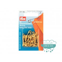 Pack de 30 imperdibles de latón varias medidas - Prym