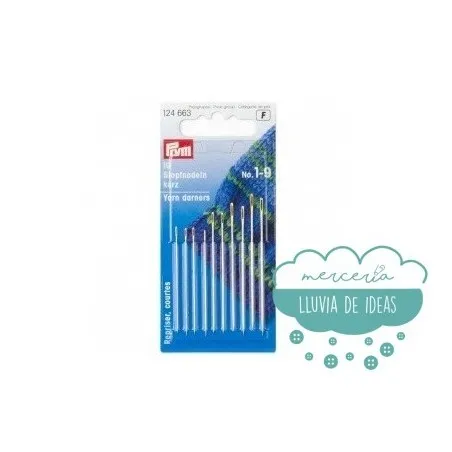 Agujas de zurcir cortas Prym