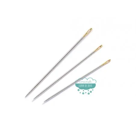 Agujas de coser a mano largas con punta fina nº 5-9 - Prym