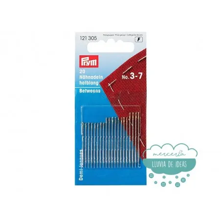 Agujas de coser a mano semi-largas
