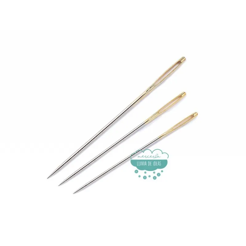 Agujas para bordar a mano Crewel Nº 5-10 - Prym