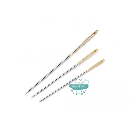 Agujas para bordar a mano Crewel Nº 5-10 - Prym