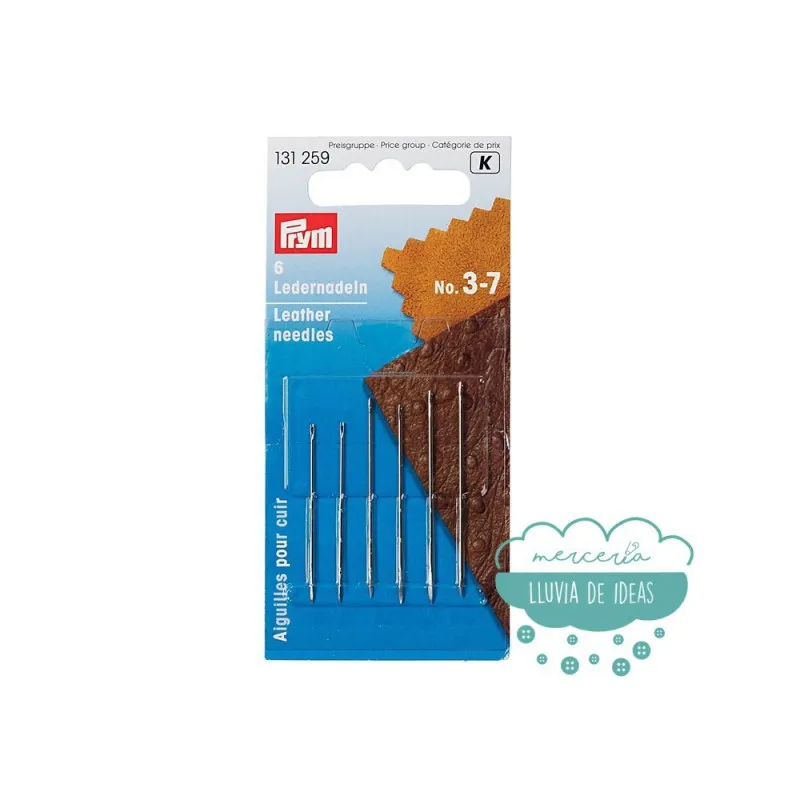 Agujas para cuero con punta de cono - Prym Prym