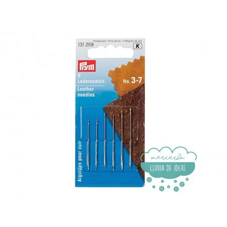 Agujas para cuero con punta de cono - Prym
