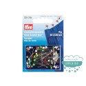 Caja de alfileres con cabeza de vidrio multicolor 30 x 0,60 mm. - Prym