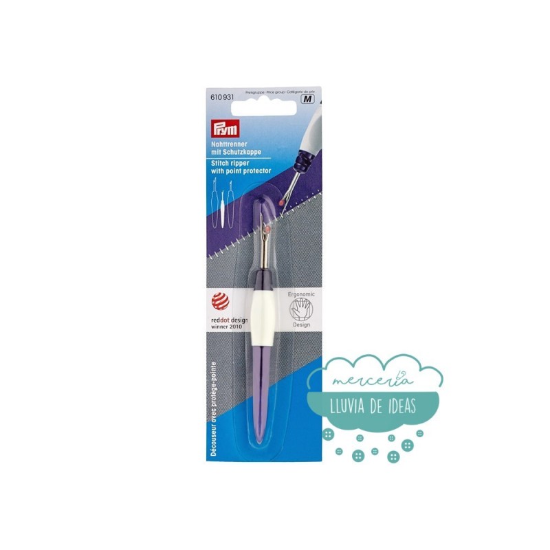 Descosedor ergonómico con protector de punta - Prym Descosedor ergonómico con protector de punta - Prym