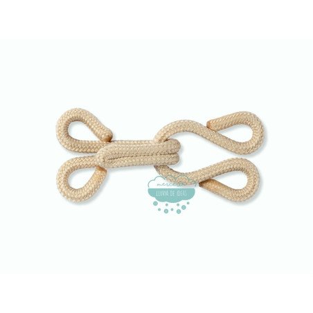 Corchetes para abrigos de pieles - Color gris