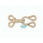 Corchetes para abrigos de pieles - Color beige Corchetes para abrigos de pieles - Color beige