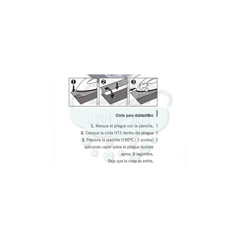 Cinta para dobladillos Gütermann HT3